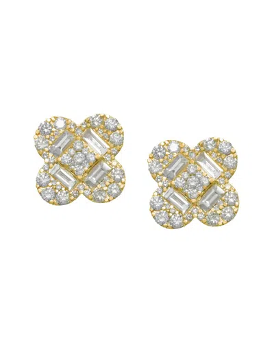 Diana M. Fine Jewelry 14k 3.60 Ct. Tw. Diamond Earrings In Gold