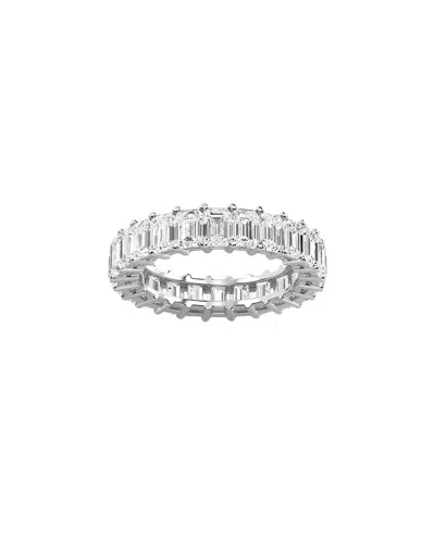 Diana M. Fine Jewelry 14k 3.91 Ct. Tw. Diamond Eternity Ring In Metallic