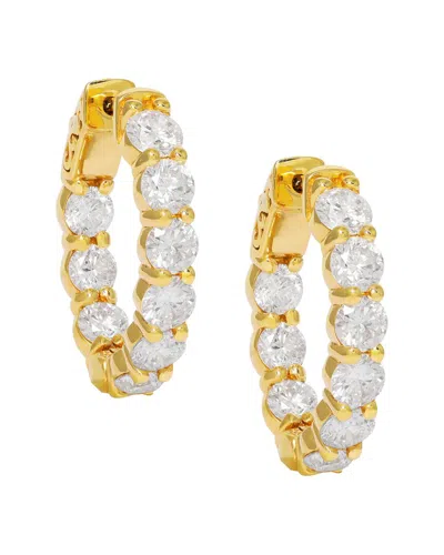 Diana M. Fine Jewelry 14k 4.50 Ct. Tw. Diamond Earrings In Gold