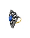 Diana M. Fine Jewelry 14k 5.25 Ct. Tw. Diamond & Sapphire Ring