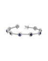 Diana M. Fine Jewelry 14k 7.48 Ct. Tw. Diamond & Sapphire Bracelet