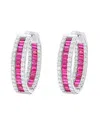 Diana M. Fine Jewelry 14k 7.88 Ct. Tw. Diamond & Ruby Earrings
