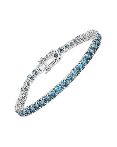 Diana M. Fine Jewelry 14k 8.88 Ct. Tw. Diamond Bangle Bracelet In Metallic
