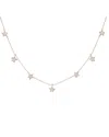 Diana M. Fine Jewelry 14k Rose Gold 0.33 Ct. Tw. Diamond Necklace
