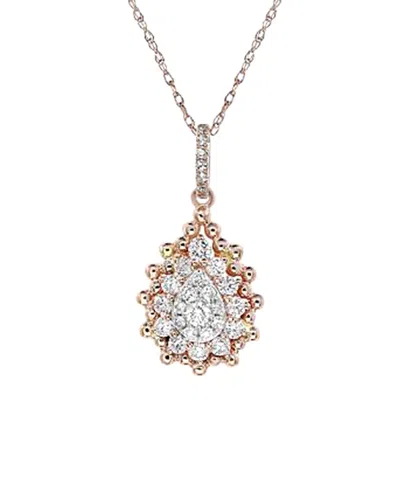 Diana M. Fine Jewelry 14k Rose Gold 0.39 Ct. Tw. Diamond Ring