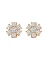 Diana M. Fine Jewelry 14k Rose Gold 0.50 Ct. Tw. Diamond Earrings