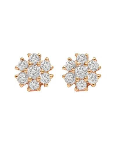 Diana M. Fine Jewelry 14k Rose Gold 0.50 Ct. Tw. Diamond Earrings