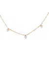 Diana M. Fine Jewelry 14k Rose Gold 0.53 Ct. Tw. Diamond Necklace