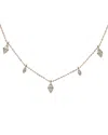 Diana M. Fine Jewelry 14k Rose Gold 0.57 Ct. Tw. Diamond Necklace
