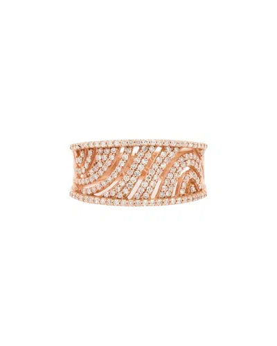 Diana M. Fine Jewelry 14k Rose Gold 0.59 Ct. Tw. Diamond Half-eternity Ring