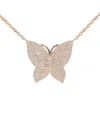 Diana M. Fine Jewelry 14k Rose Gold 0.75 Ct. Tw. Diamond Necklace