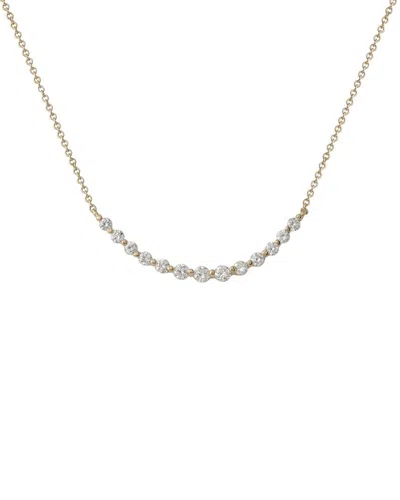 Diana M. Fine Jewelry 14k Rose Gold 1.25 Ct. Tw. Diamond Necklace