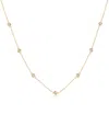 Diana M. Fine Jewelry 14k Rose Gold 1.50 Ct. Tw. Diamond Necklace