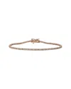 Diana M. Fine Jewelry 14k Rose Gold 2.00 Ct. Tw. Diamond Bracelet