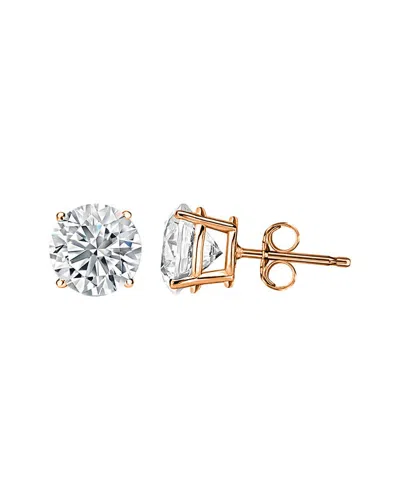 Diana M. Fine Jewelry 14k Rose Gold 3.00 Ct. Tw. Diamond Studs