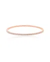 Diana M. Fine Jewelry 14k Rose Gold 3.01 Ct. Tw. Diamond Bracelet
