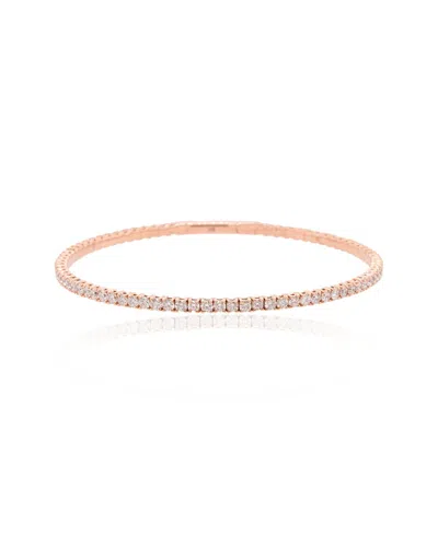 Diana M. Fine Jewelry 14k Rose Gold 3.01 Ct. Tw. Diamond Bracelet