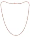 Diana M. Fine Jewelry 14k Rose Gold 8.50 Ct. Tw. Diamond Necklace