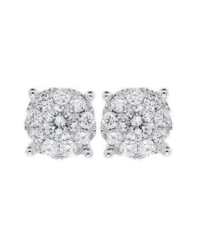 DIANA M. DIANA M. FINE JEWELRY 14K WHITE GOLD 1.00 CT. TW. DIAMOND EARRINGS