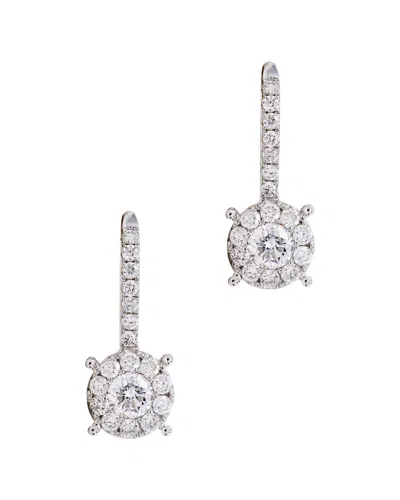 Diana M. Fine Jewelry 14k White Gold 1.14 Ct. Tw. Diamond Earrings