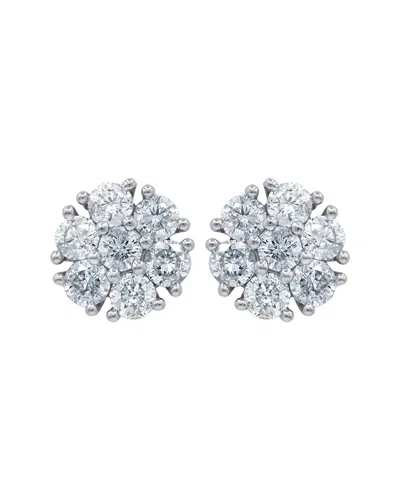 Diana M. Fine Jewelry 14k White Gold 3.50 Ct. Tw. Diamond Earrings
