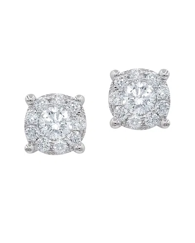 Diana M. Fine Jewelry 18k 0.35 Ct. Tw. Diamond Studs