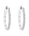 Diana M. Fine Jewelry 18k 0.50 Ct. Tw. Diamond Hoops