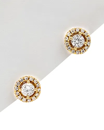 Diana M. Fine Jewelry 18k 0.56 Ct. Tw. Diamond Studs