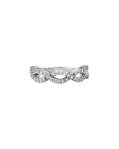 Diana M. Fine Jewelry 18k 0.61 Ct. Tw. Diamond Ring In Metallic