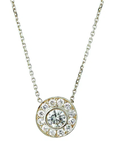 DIANA M. DIANA M. FINE JEWELRY 18K 0.65 CT. TW. DIAMOND PENDANT NECKLACE