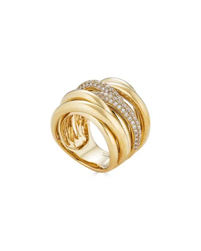 Diana M. Fine Jewelry 18k 0.96 Ct. Tw. Diamond Ring In Gold