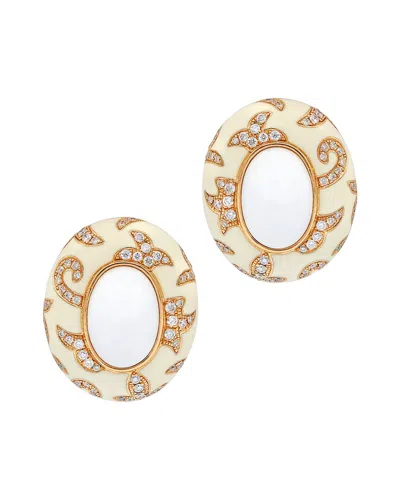 Diana M. Fine Jewelry 18k 1.00 Ct. Tw. Diamond Earrings