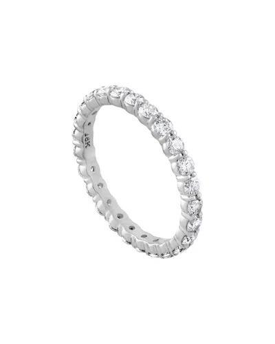 Diana M. Fine Jewelry 18k 1.00 Ct. Tw. Diamond Semi-eternity Ring In Gold
