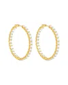 Diana M. Fine Jewelry 18k 10.30 Ct. Tw. Diamond Hoops