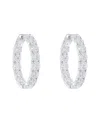 Diana M. Fine Jewelry 18k 11.10 Ct. Tw. Diamond Earrings