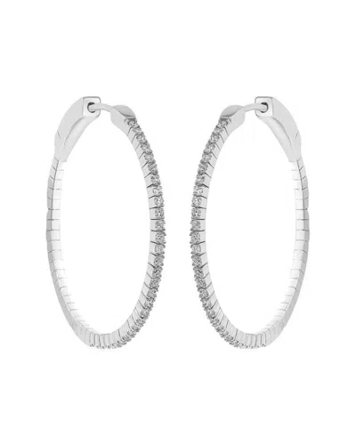 Diana M. Fine Jewelry 18k 1.12 Ct. Tw. Diamond Hoops
