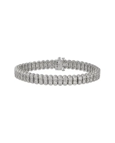 Diana M. Fine Jewelry 18k 11.70 Ct. Tw. Diamond Bracelet In Gray
