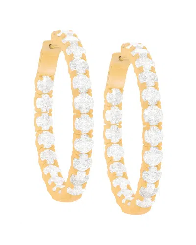 Diana M. Fine Jewelry 18k 12.80 Ct. Tw. Diamond Earrings