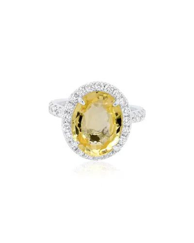 Diana M. Fine Jewelry 18k 1.30 Ct. Tw. Diamond Half-set Ring