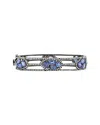 Diana M. Fine Jewelry 18k 13.70 Ct. Tw. Diamond & Tanzanite Bracelet
