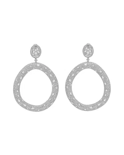Diana M. Fine Jewelry 18k 14.71 Ct. Tw. Diamond Earrings