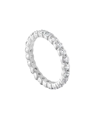 Diana M. Fine Jewelry 18k 1.50 Ct. Tw. Diamond Eternity Ring In Transparent