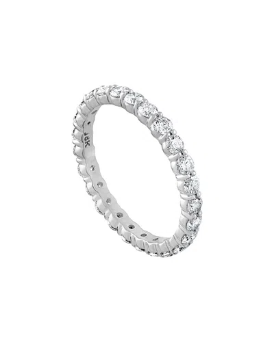 Diana M. Fine Jewelry 18k 1.00 Ct. Tw. Diamond Semi-eternity Ring In Gold