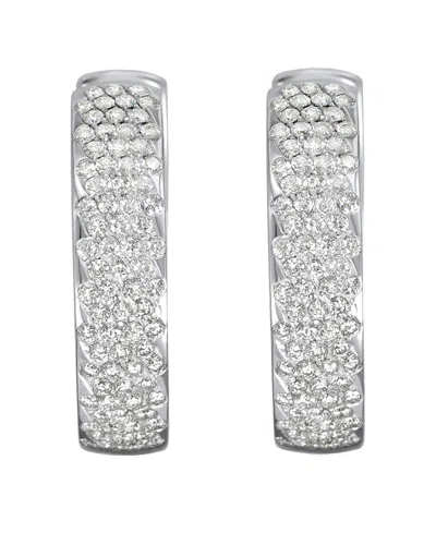 Diana M. Fine Jewelry 18k 1.54 Ct. Tw. Diamond Earrings
