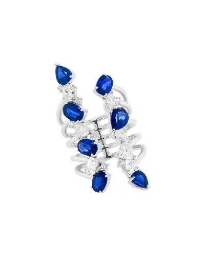 Diana M. Fine Jewelry 18k 1.68 Ct. Tw. Diamond Half-set Ring