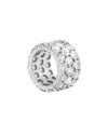 Diana M. Fine Jewelry 18k 17.00 Ct. Tw. Diamond Eternity Ring