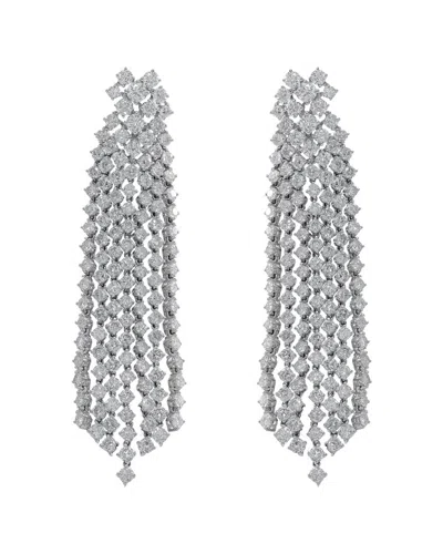 Diana M. Fine Jewelry 18k 17.40 Ct. Tw. Diamond Earrings