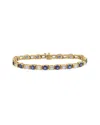 Diana M. Fine Jewelry 18k 18.10 Ct. Tw. Diamond & Sapphire Bracelet