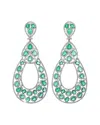 Diana M. Fine Jewelry 18k 18.40 Ct. Tw. Diamond Earrings