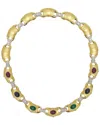 Diana M. Fine Jewelry 18k 18.50 Ct. Tw. Diamond & Gemstone Necklace